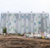 Ход строительства дома 38 в ЖК Озерки -