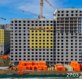 Ход строительства дома № 2 (1714) в ЖК Сибирский -