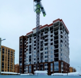 Ход строительства дома 10 в ЖК Суворовский -