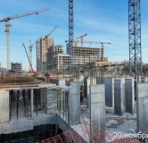 Ход строительства дома Корпус 1,2,3, 1 этап в ЖК Manzara Towers -