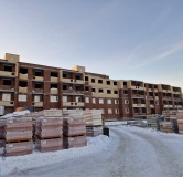 Ход строительства дома 2 в ЖК Дивногорский 2.0 -