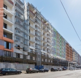 Ход строительства дома 8Б, 1 этап в ЖК Палацио -