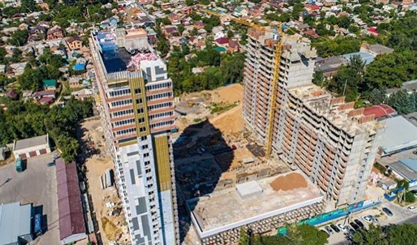 Строительство ЖК «Sky Park» ведется точно по графику