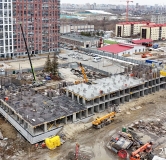 Ход строительства дома 13 (ГП-4) в Микрорайон Чемпионский -