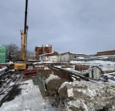 Ход строительства дома 1 в ЖК Уналты -