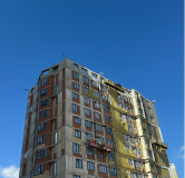 Ход строительства дома литер 12 в ЖК Холмогоры -