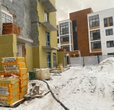 Ход строительства дома 4 в ЖК Культура -