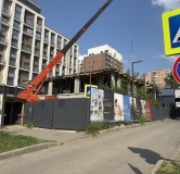 Ход строительства дома 153 в ЖК DOMM -