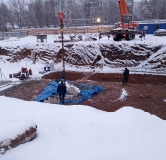 Ход строительства дома 1 в ЖК Проспект -