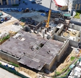 Ход строительства дома № 2, корпус 21 в ЖК Горизонт -