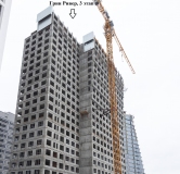 Ход строительства дома № 3 в ЖК Green River (Грин Ривер) -