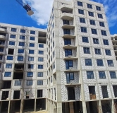 Ход строительства дома 140Б, 1 этап (поз.1,2) в ЖК Оникс -