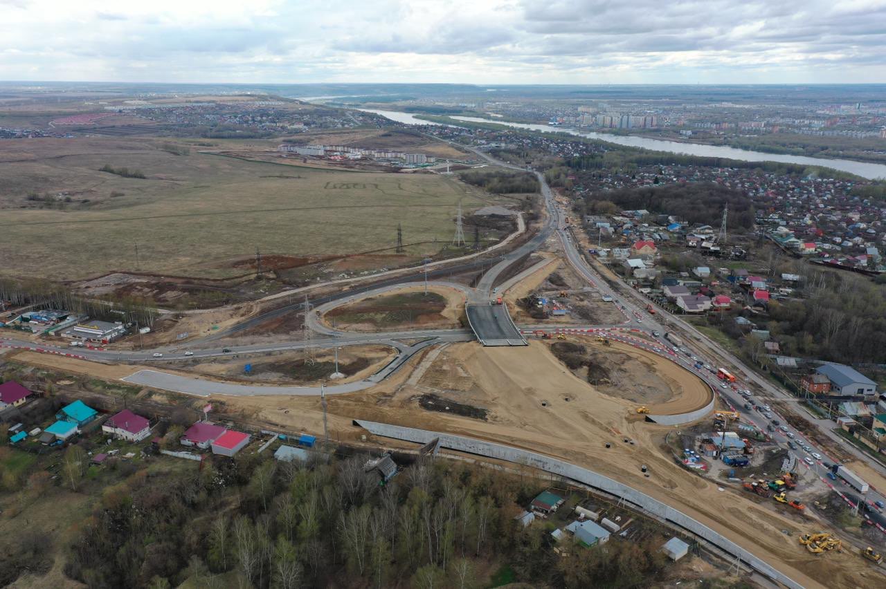 Схема транспортной развязки в ольгино