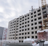 Ход строительства дома 3.1 в ЖК Кантри -