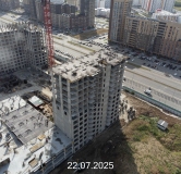 Ход строительства дома № 2, ГП-72.212 в ЖК Прео -