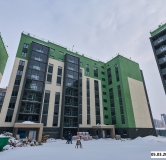 Ход строительства дома 4.1 в ЖК Шишкин -