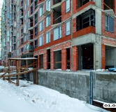 Ход строительства дома 1 в ЖК Михеева -