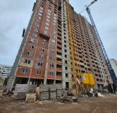 Ход строительства дома литер 13 в ЖК Волна -