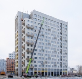 Ход строительства дома № 73 (ГП-4) в ЖК Авторский -